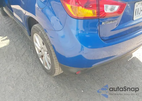 2015 Mitsubishi Outlander Sport Es from USA, damaged, VIN 4A4AP3AU3FE053962